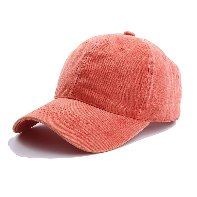 Wholesale Washed Old Soft Top Cotton Baseball Caps